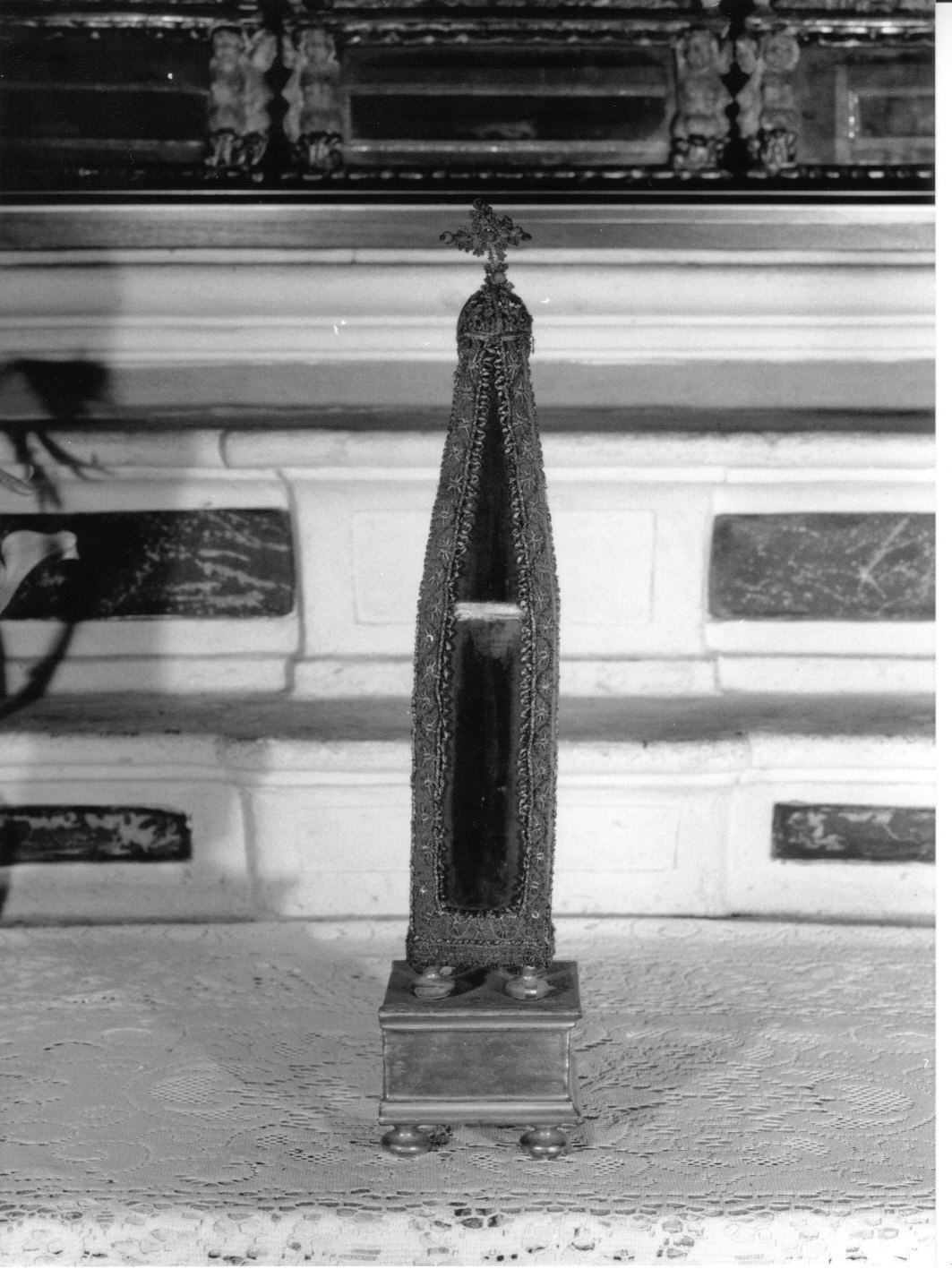 reliquiario, serie - bottega genovese (sec. XVII)