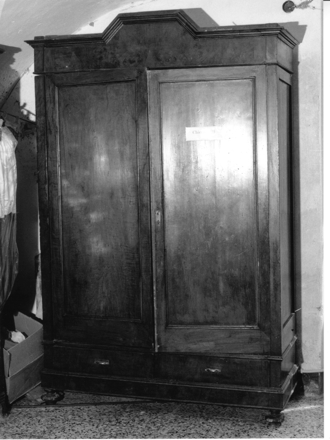 armadio, opera isolata - bottega genovese (ultimo quarto sec. XIX)