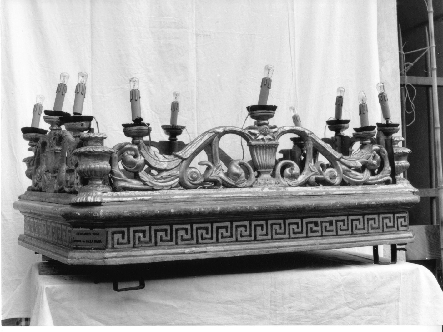 base processionale, opera isolata - bottega genovese (sec. XIX)