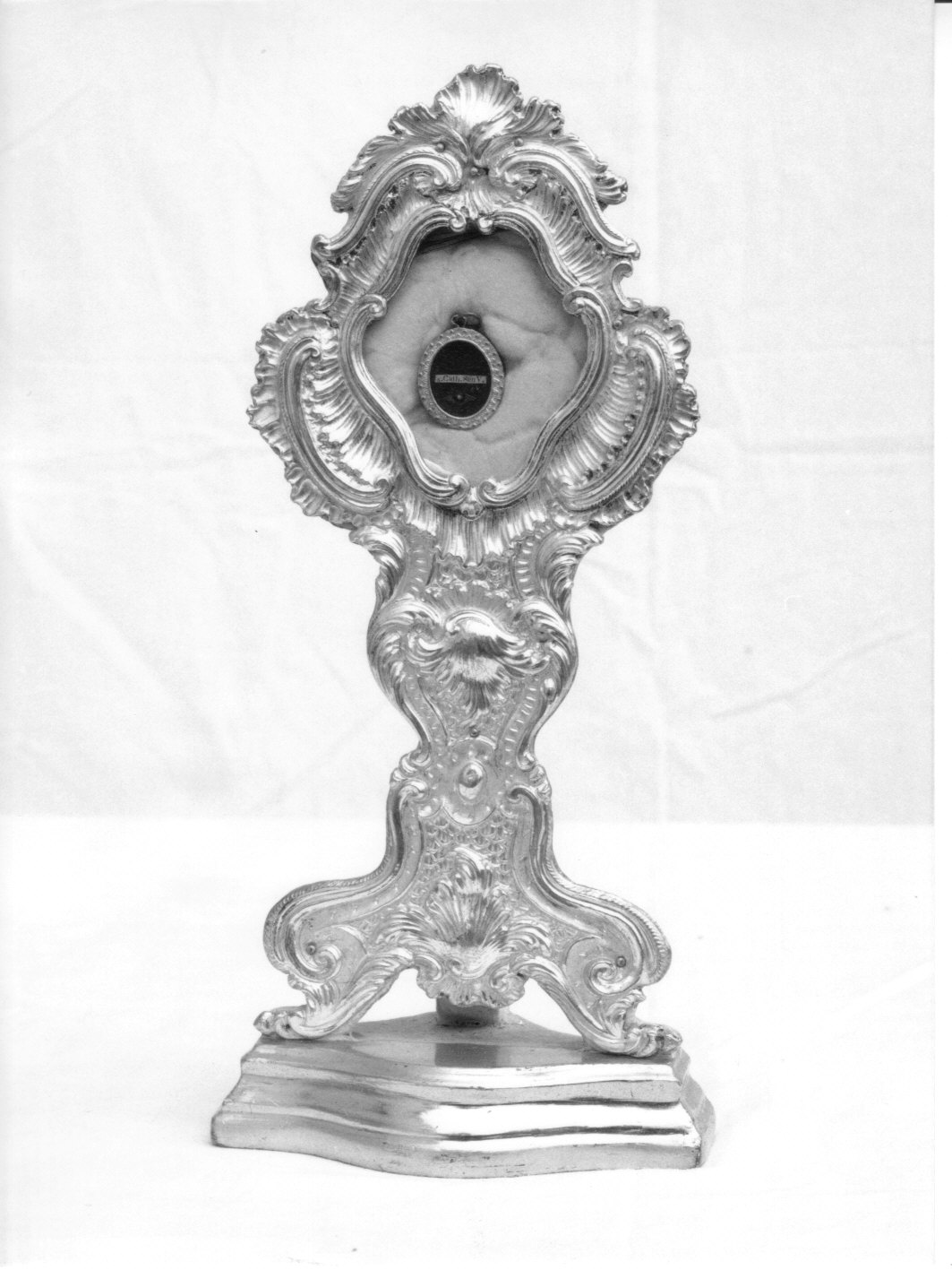 reliquiario - a ostensorio, opera isolata - bottega genovese (seconda metà sec. XVIII)