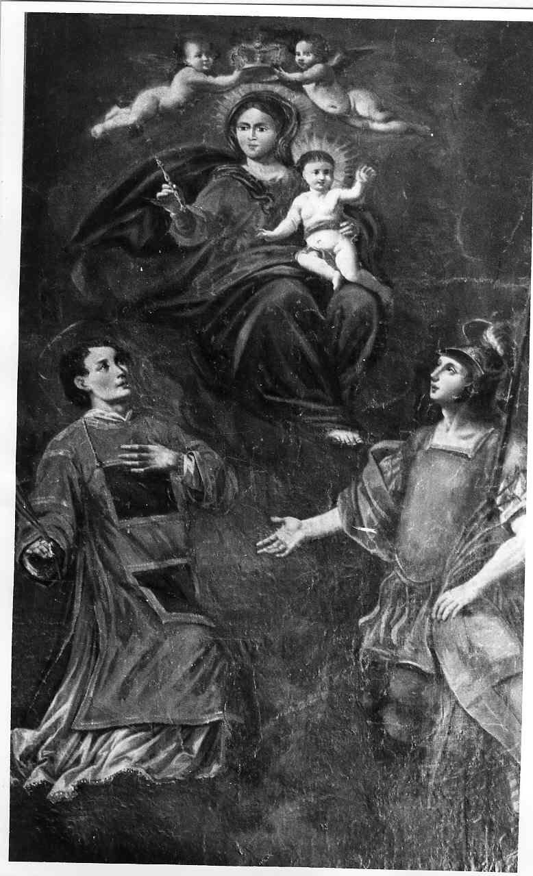 Madonna con Bambino e Santi (dipinto, opera isolata) - ambito italiano (sec. XIX)