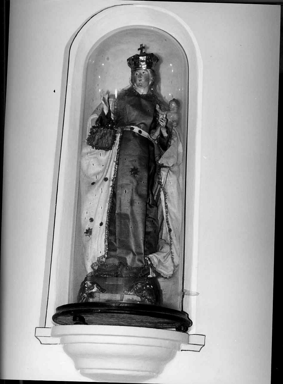 Madonna del Carmelo (statua, opera isolata) - bottega genovese (seconda metà sec. XIX)