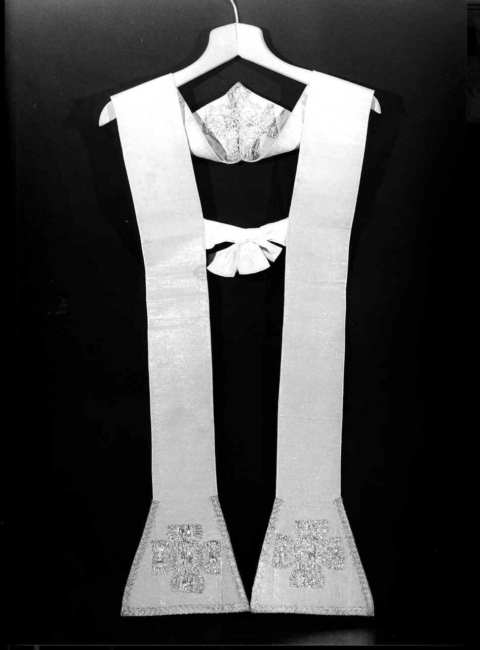 stola, opera isolata - manifattura genovese (prima metà sec. XIX)