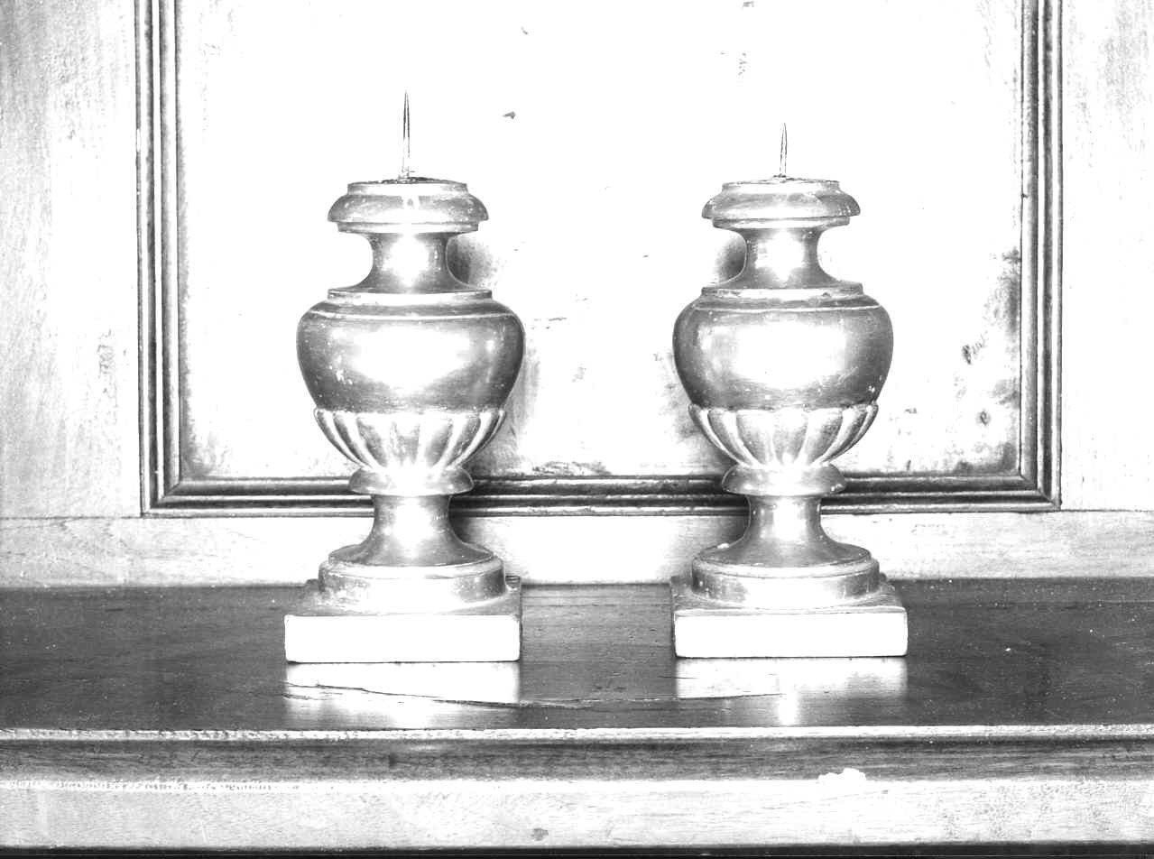 vaso da fiori, coppia - bottega ligure (metà sec. XIX)