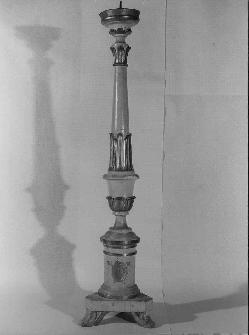 candeliere, serie - bottega italiana (sec. XIX)