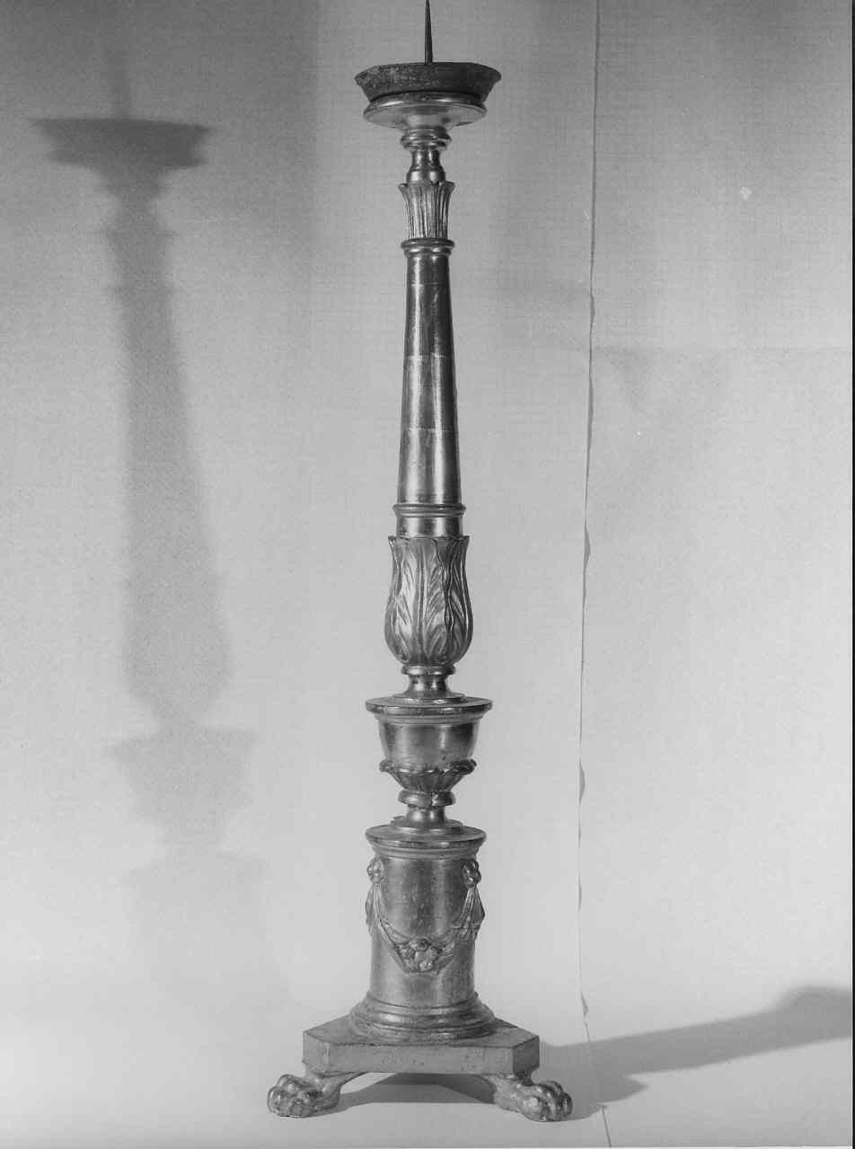 candeliere, serie - bottega italiana (sec. XIX)