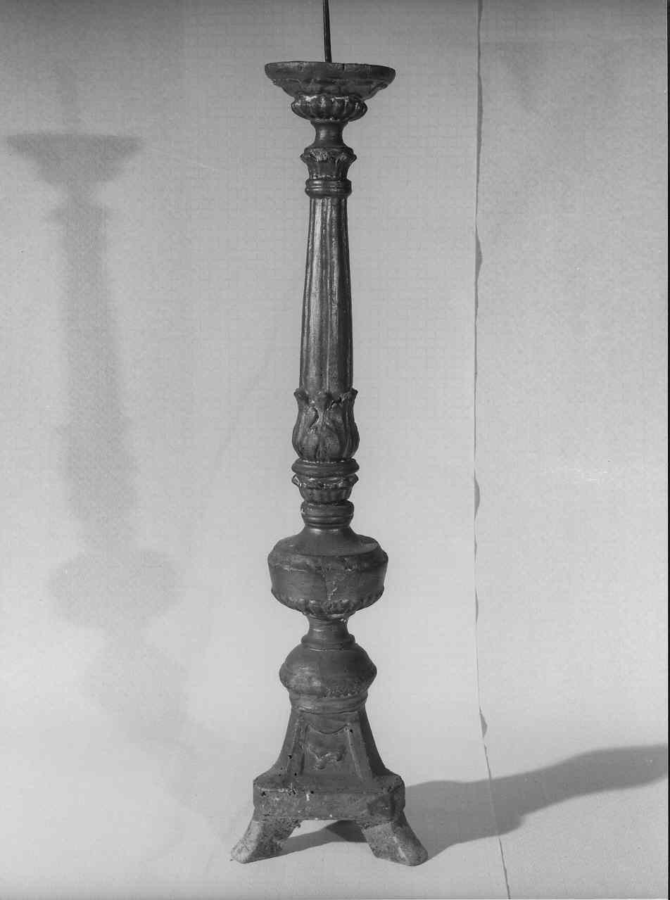 candeliere, coppia - bottega italiana (sec. XIX)