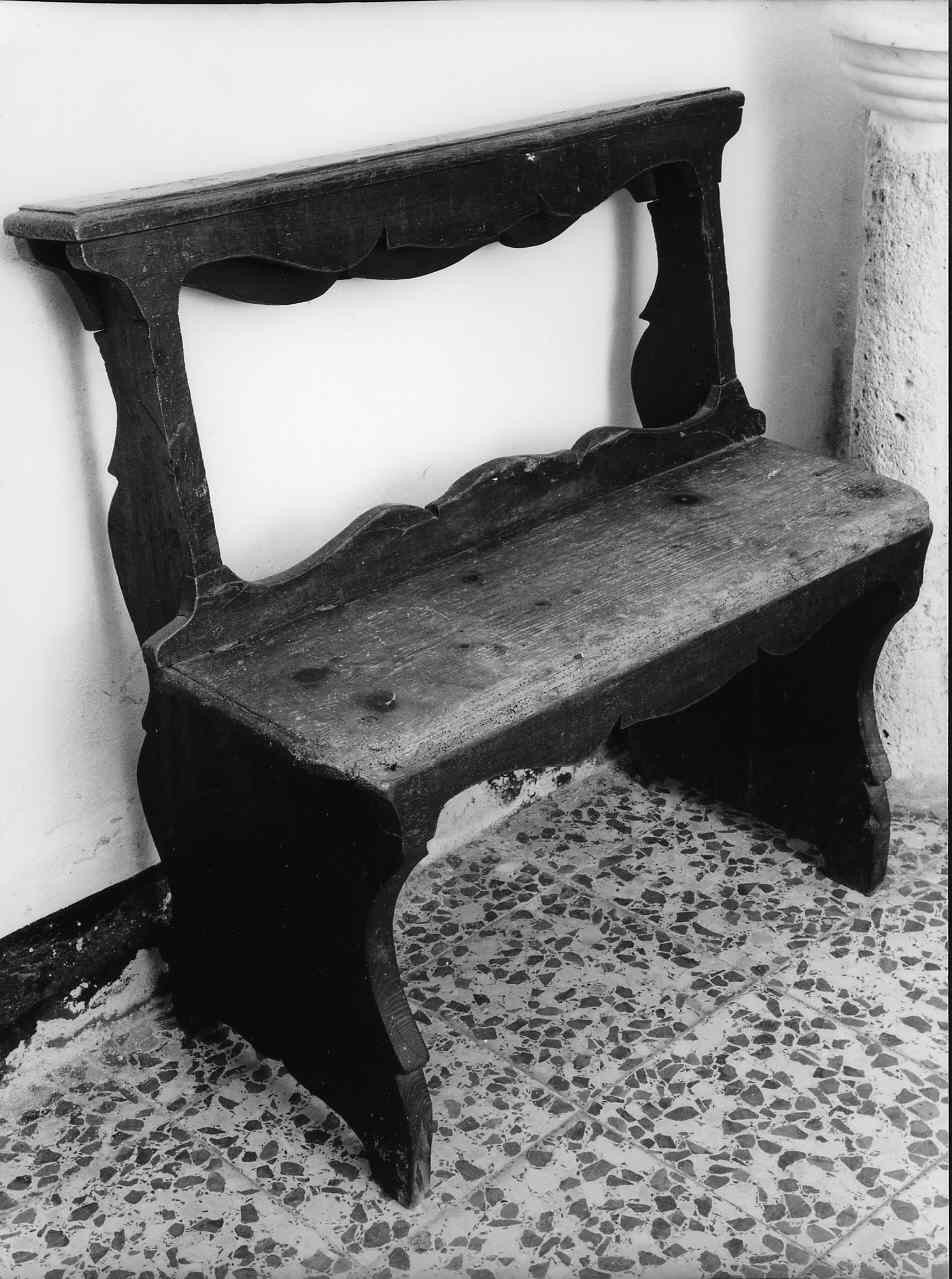 panca, coppia - bottega ligure (sec. XVIII)