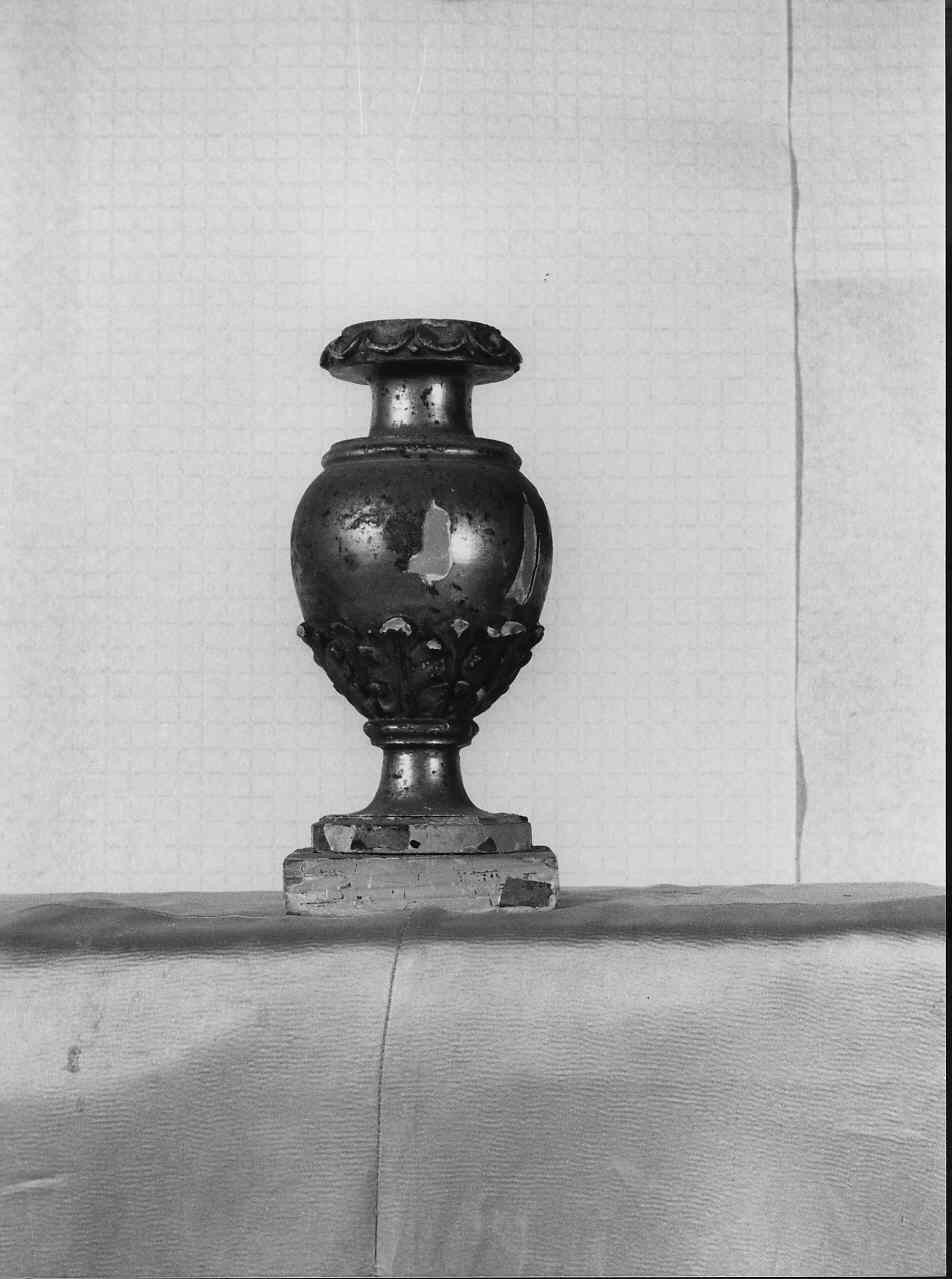 vaso da fiori, opera isolata - bottega ligure (metà sec. XIX)