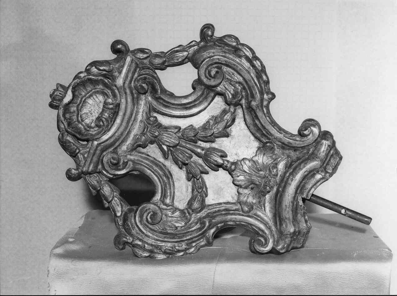 terminale - di croce, serie - bottega ligure (seconda metà sec. XIX)