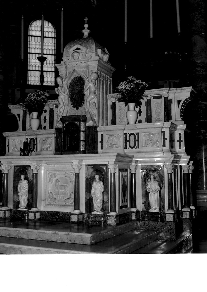 altare maggiore, opera isolata - bottega toscana (sec. XX)