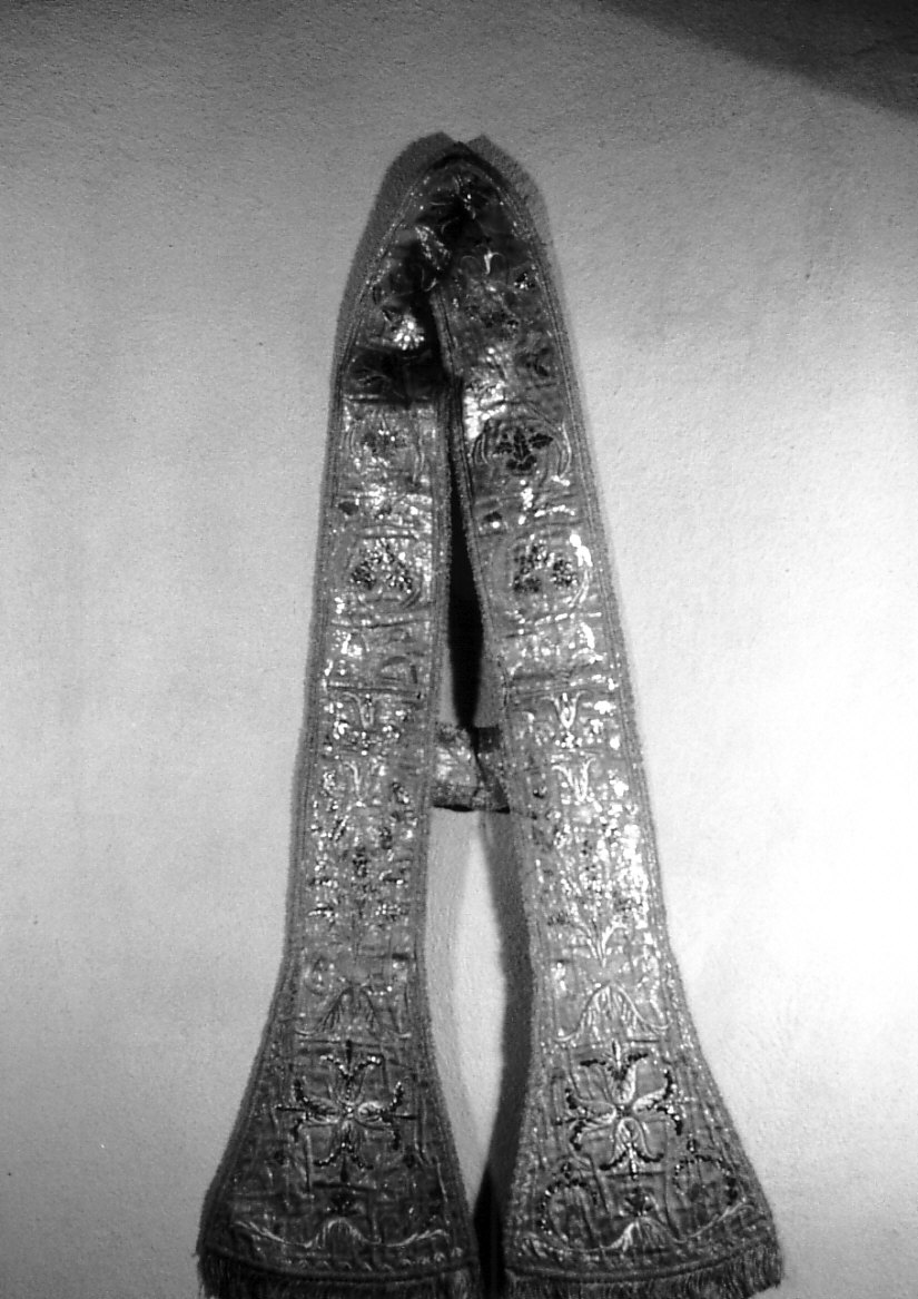 stola, opera isolata - manifattura italiana (sec. XIX)