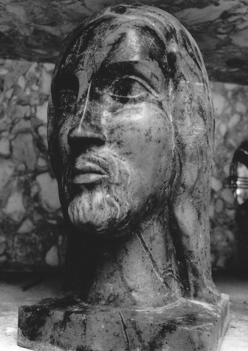 volto di Cristo (busto, opera isolata) - bottega ligure (secondo quarto sec. XX)