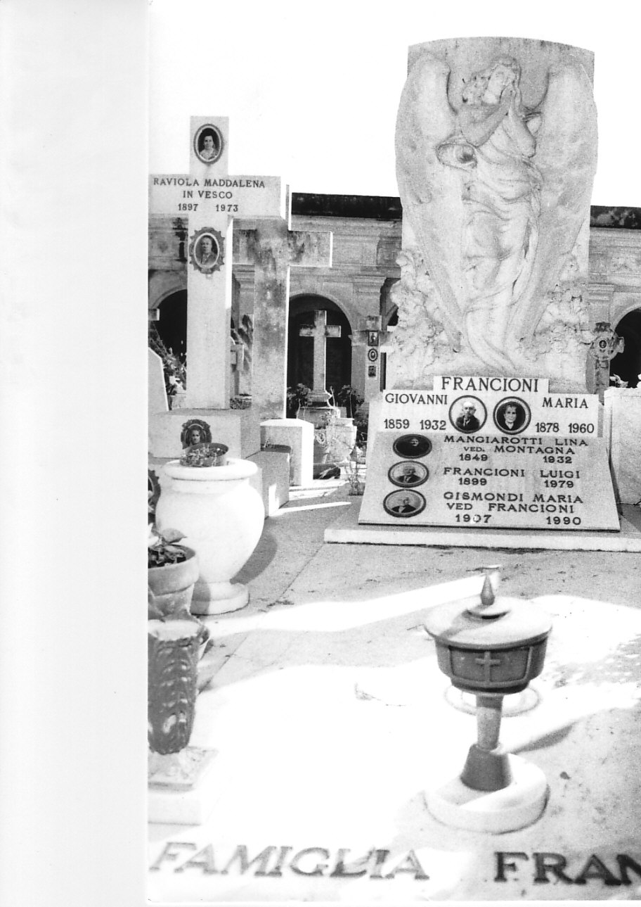 angelo (rilievo, opera isolata) - bottega ligure (secondo quarto sec. XX)