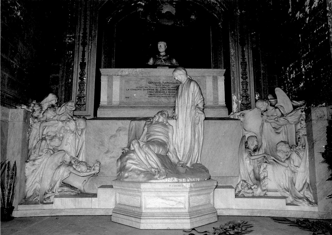 monumento funebre, opera isolata di Canonica Pietro (inizio sec. XX)