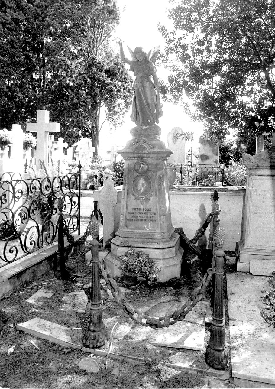 monumento funebre, opera isolata di Ghersi Filippo (sec. XIX)