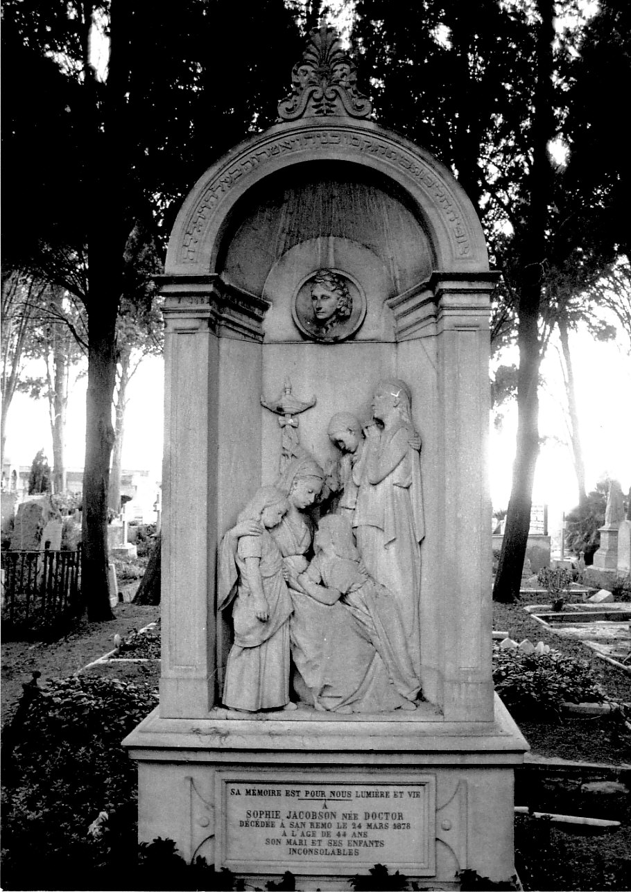 monumento funebre, opera isolata - bottega ligure (sec. XIX)