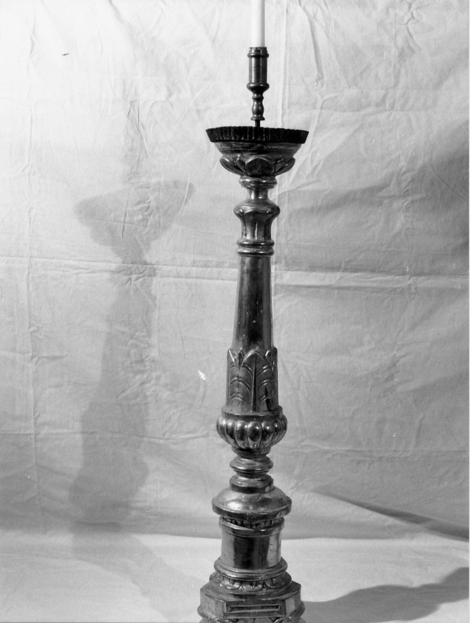 candeliere, serie - manifattura genovese (seconda metà sec. XIX)