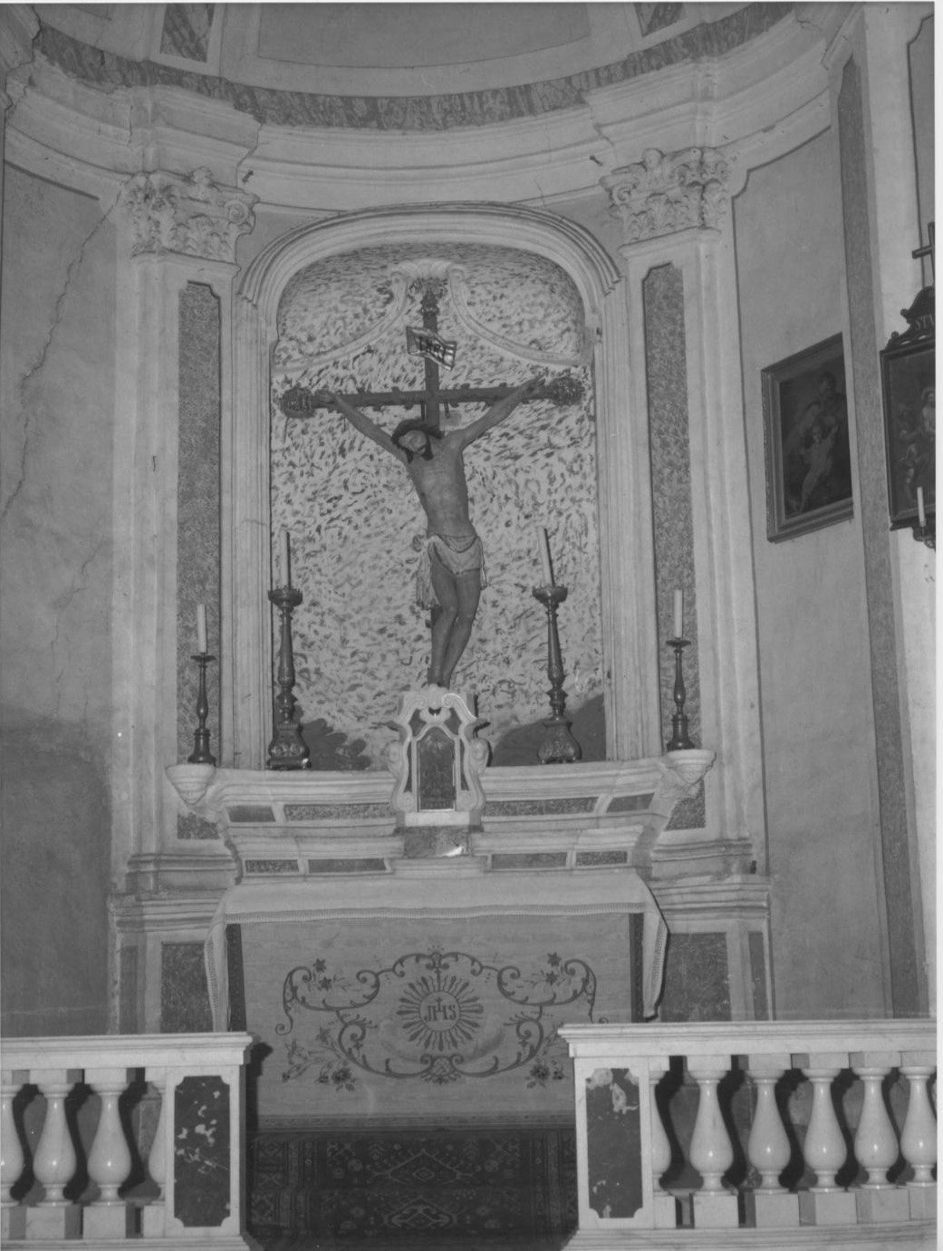 altare, insieme - manifattura ligure (sec. XIX)