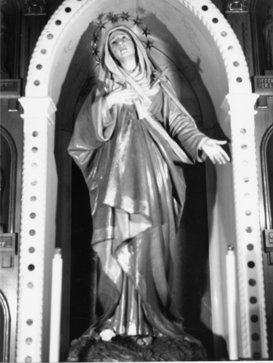 Madonna Addolorata (scultura, opera isolata) - ambito Italia settentrionale (seconda metà sec. XIX)