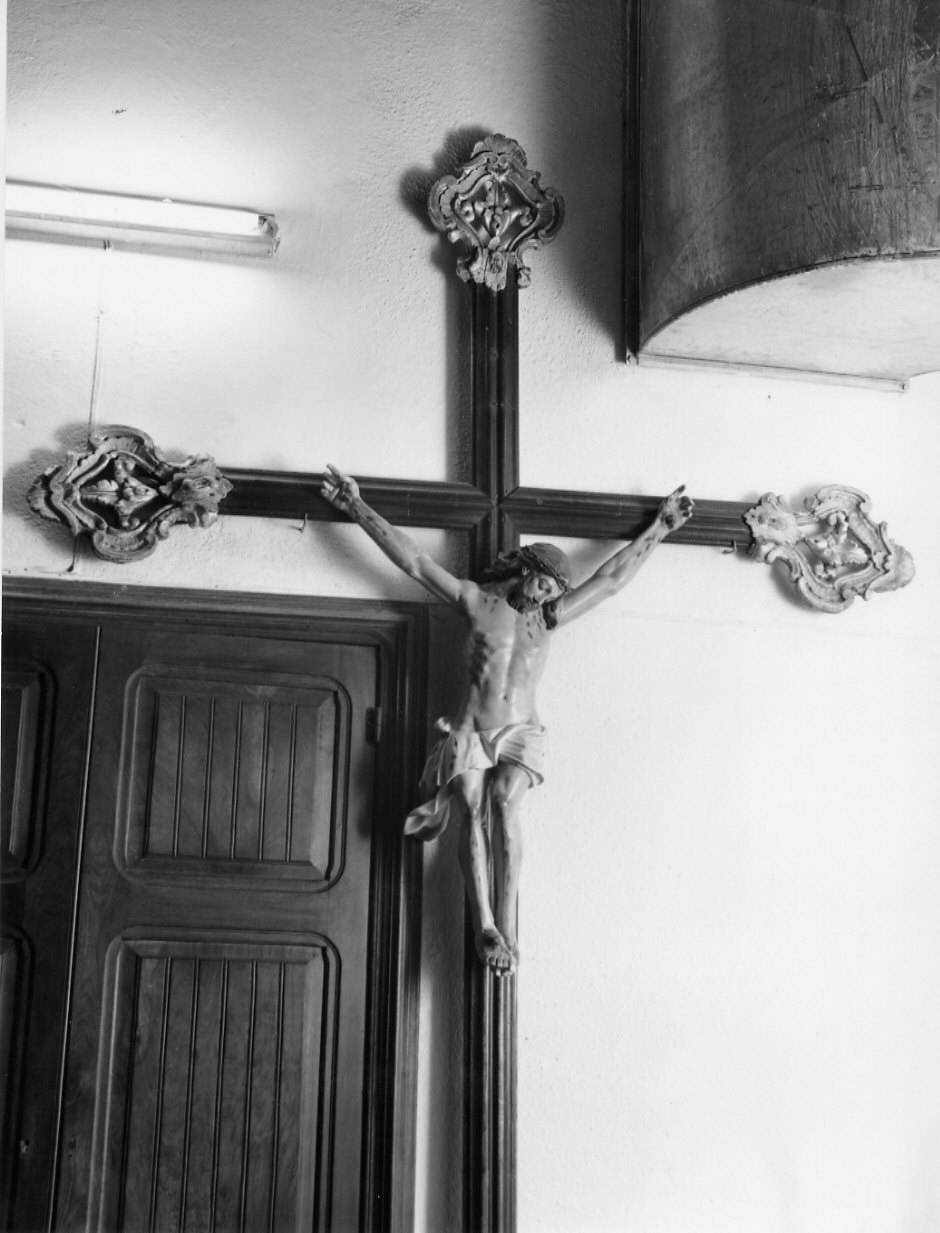 Cristo crocifisso (crocifisso, opera isolata) - manifattura genovese (sec. XIX)