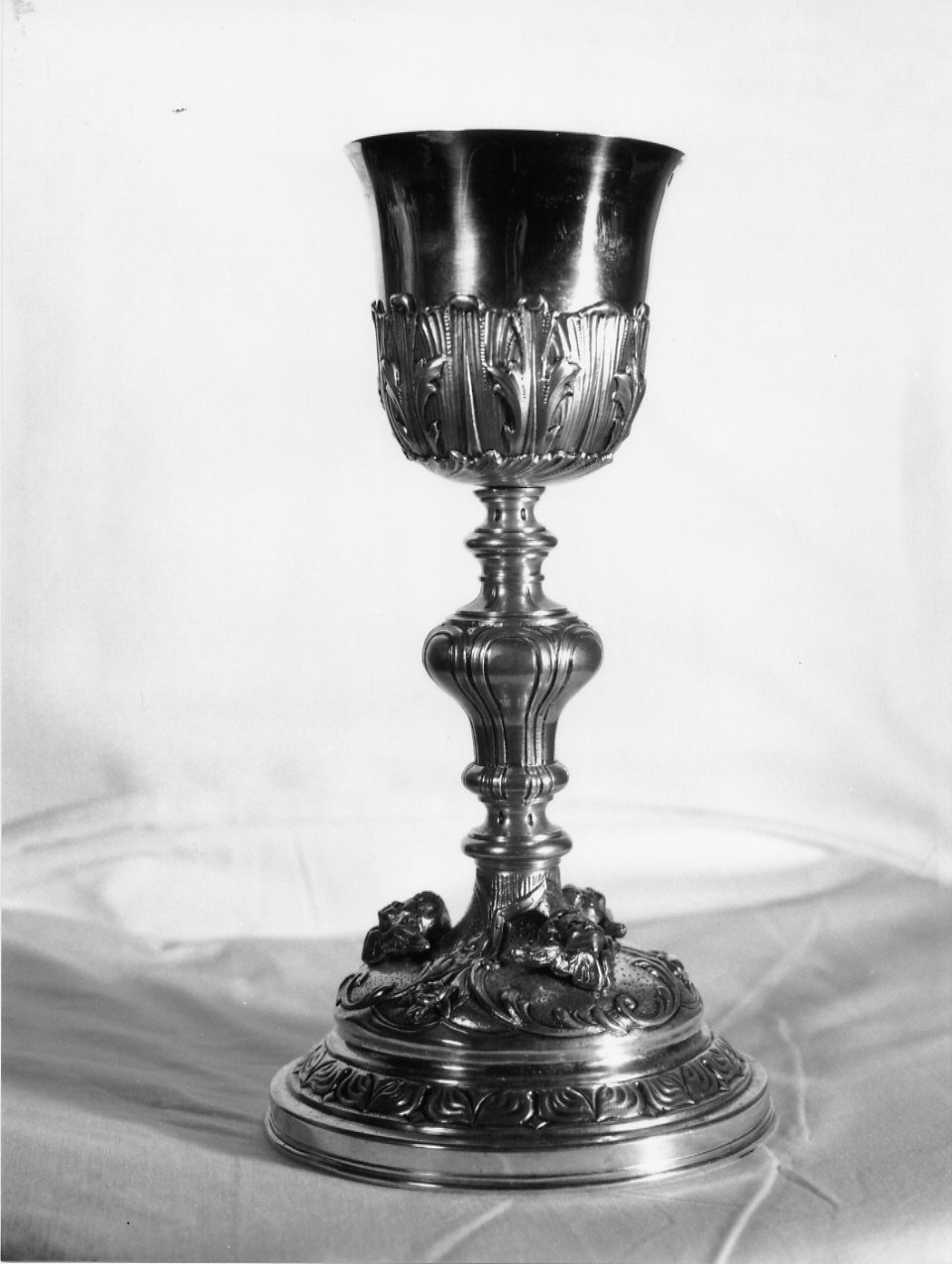 calice, opera isolata - manifattura genovese (fine/inizio secc. XIX/ XX)