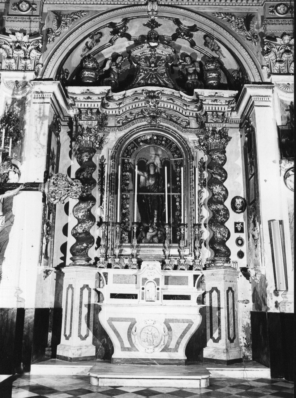 altare, opera isolata - bottega italiana (sec. XIX)