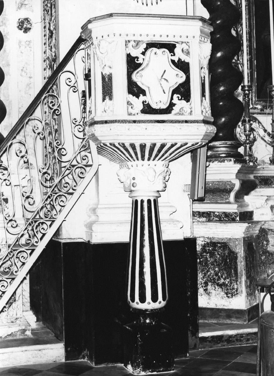 pulpito, opera isolata - bottega italiana (sec. XIX)