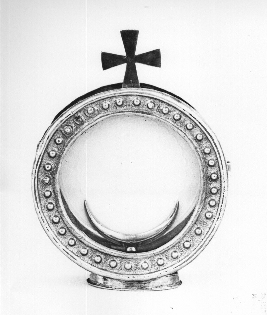 ostensorio, opera isolata - bottega ligure (sec. XIX)