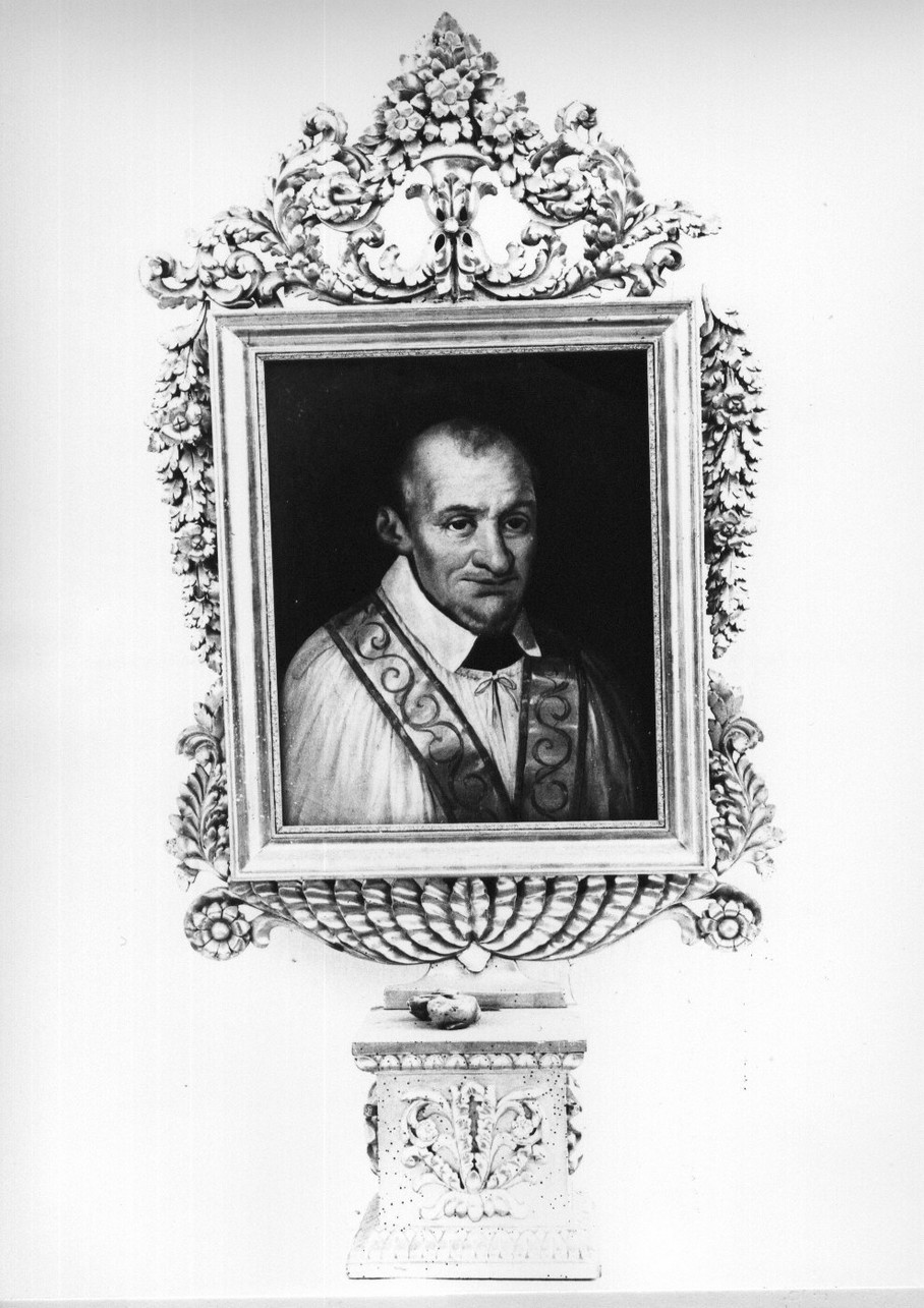 sacerdote (tronetto per esposizione eucaristica, insieme) - bottega italiana (sec. XIX)