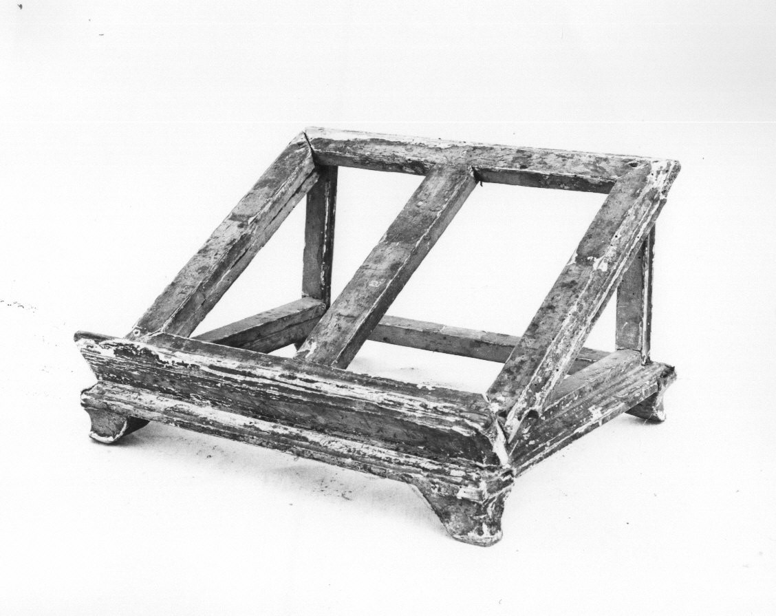 leggio d'altare, opera isolata - bottega ligure (sec. XIX)