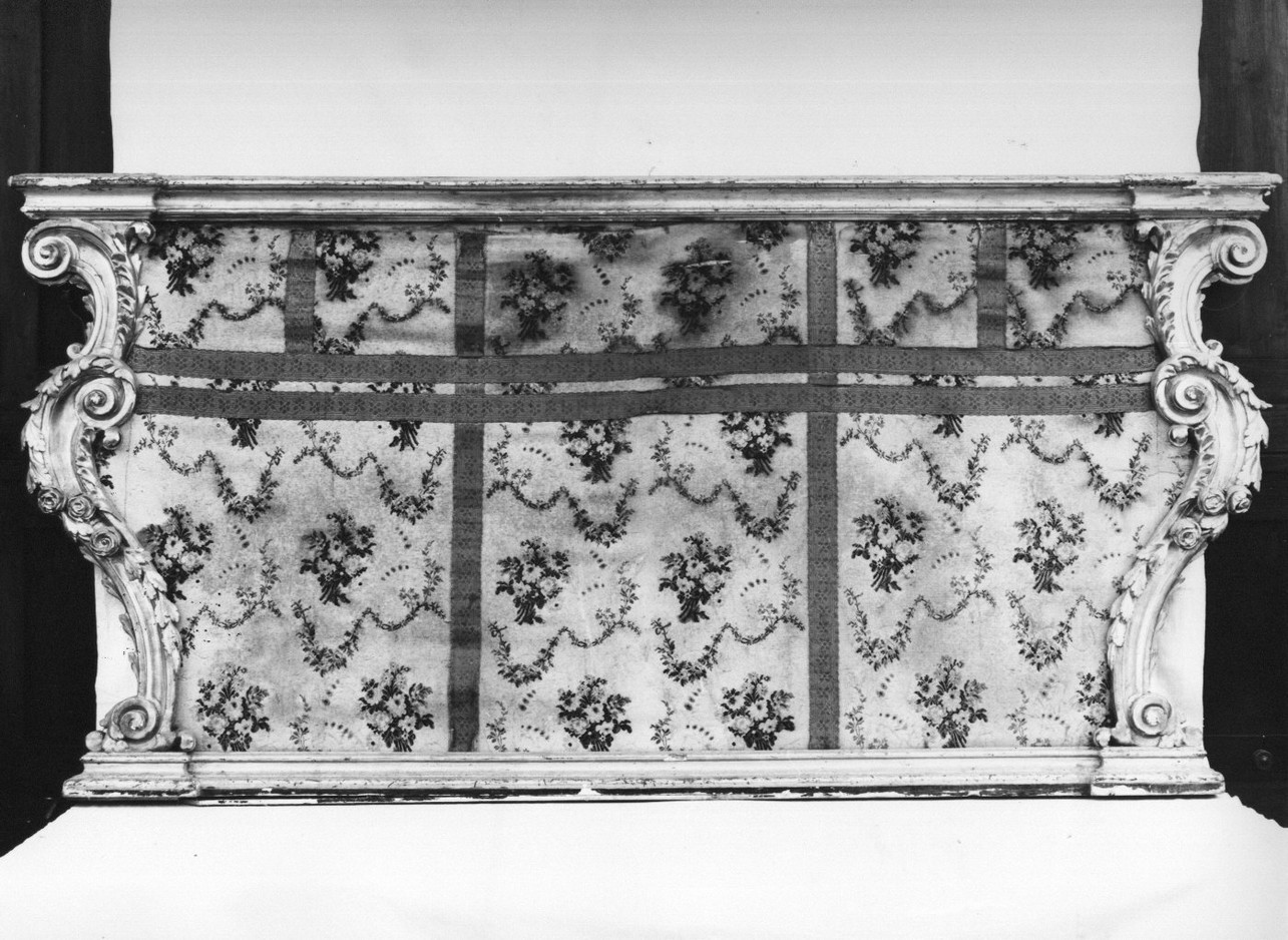 paliotto, opera isolata - manifattura ligure, bottega ligure (sec. XIX)