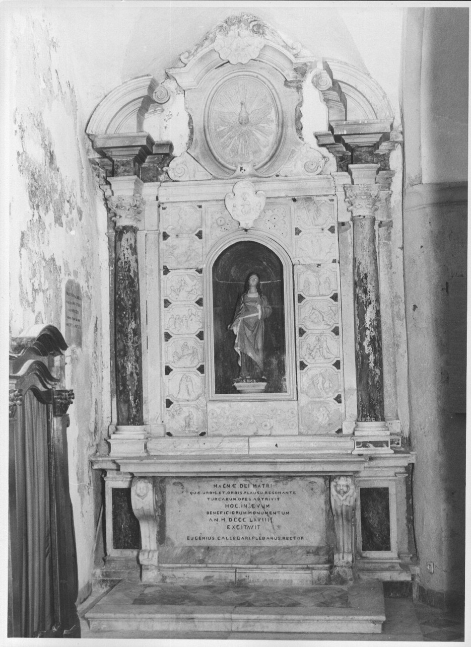 altare, insieme - bottega ligure (sec. XVII)