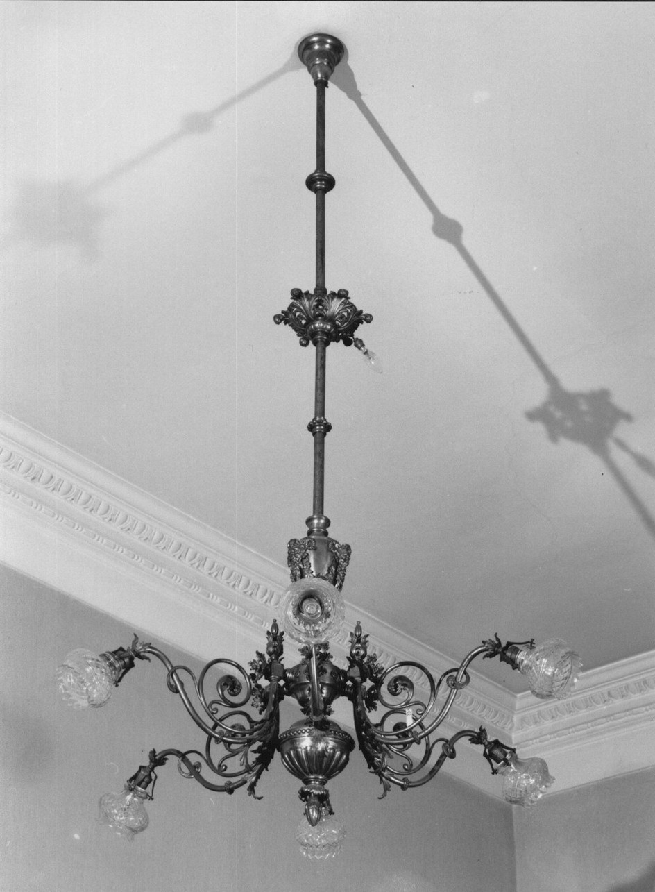 lampadario - a bracci, opera isolata - bottega italiana (sec. XX)