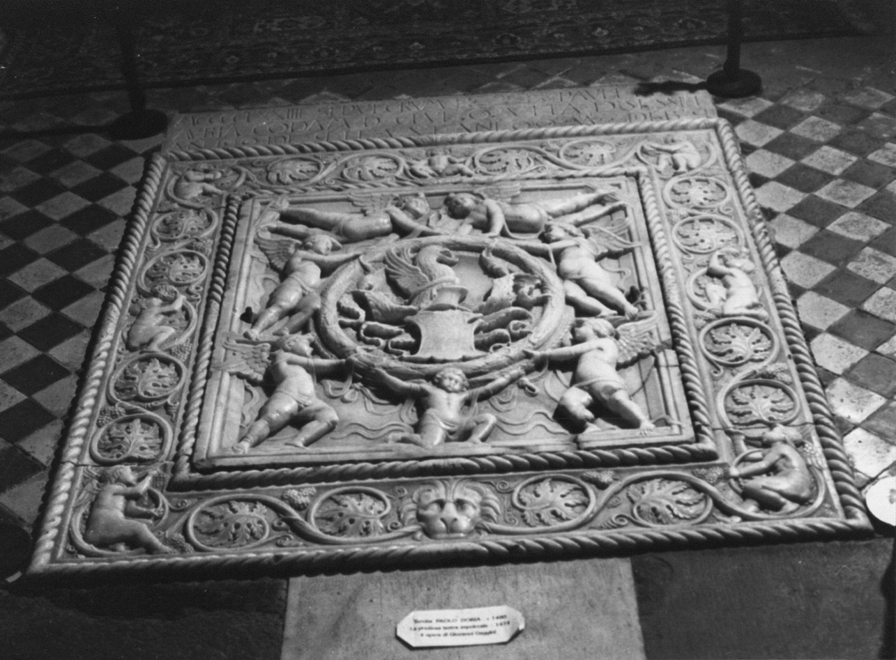 lapide tombale, opera isolata di D'Aria Michele, Gagini Giovanni (scuola) (sec. XV)