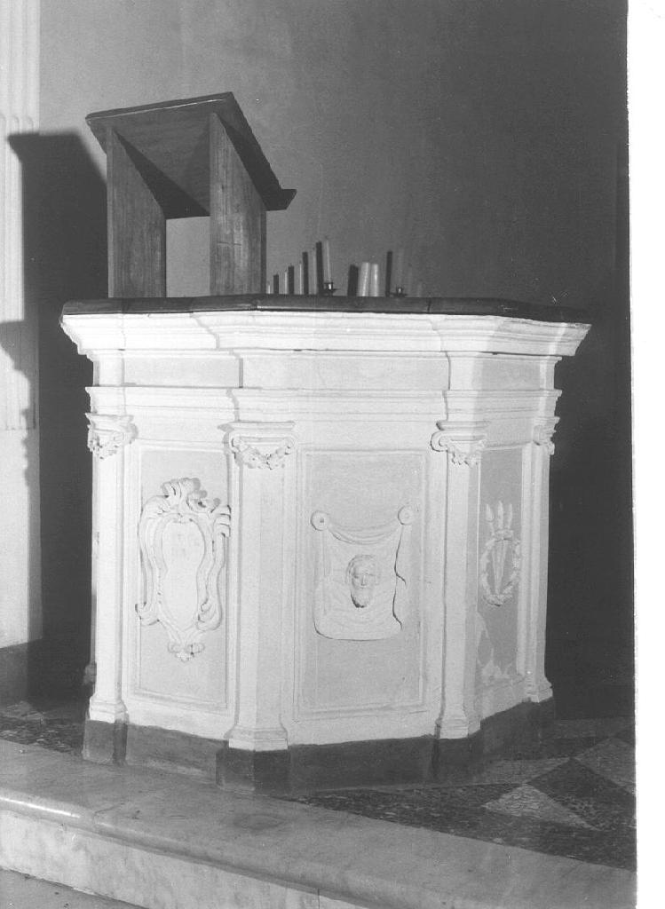 pulpito, opera isolata - PRODUZIONE LIGURE (primo quarto sec. XX)