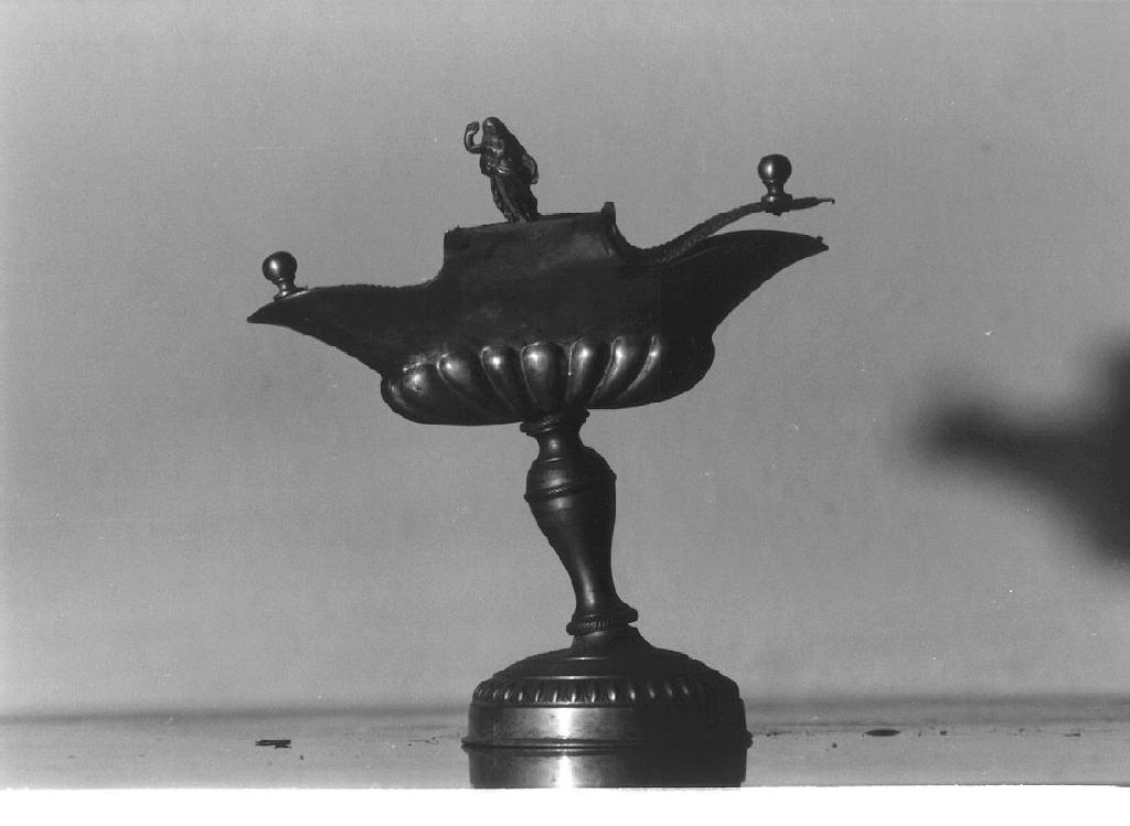 navicella portaincenso, opera isolata - PRODUZIONE LIGURE (sec. XIX)