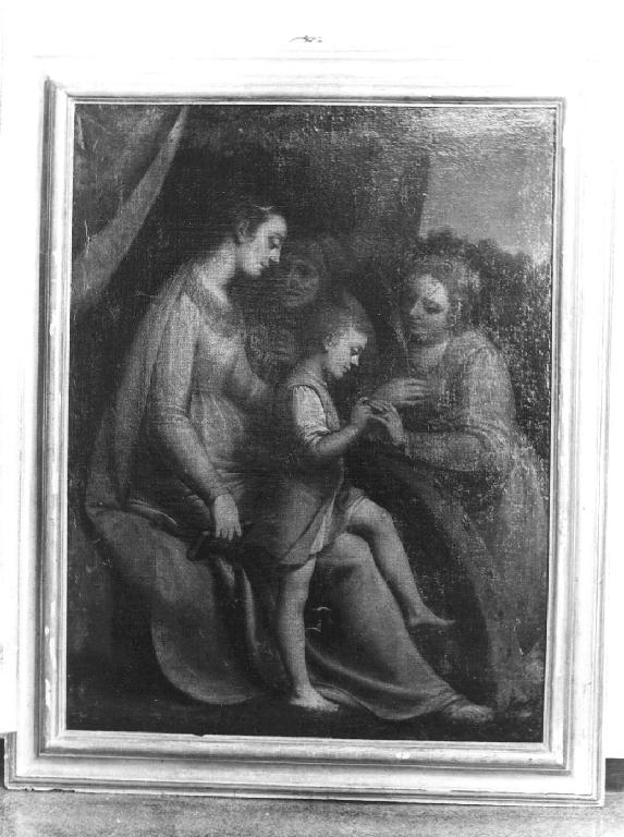 matrimonio mistico di Santa Caterina da Siena (dipinto, opera isolata) di Cambiaso Luca detto Luchetto (terzo quarto sec. XVI)