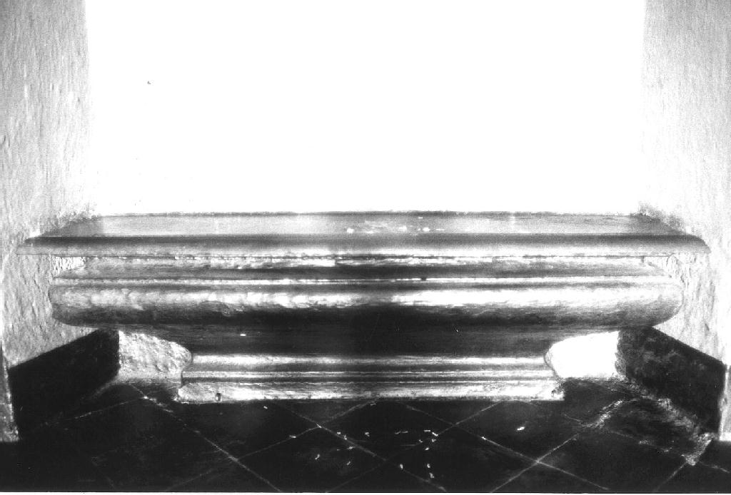 panca, opera isolata - produzione italiana (sec. XIX)