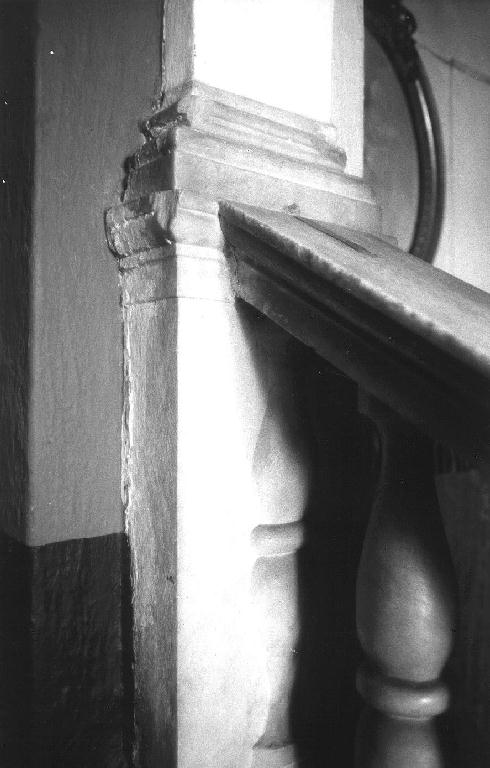 motivo decorativo (lesena, opera isolata) - PRODUZIONE LIGURE (sec. XIX)