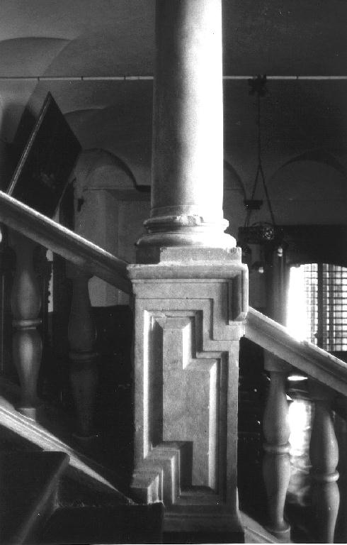 motivi decorativi geometrici (plinto, coppia) - bottega ligure (sec. XIX)