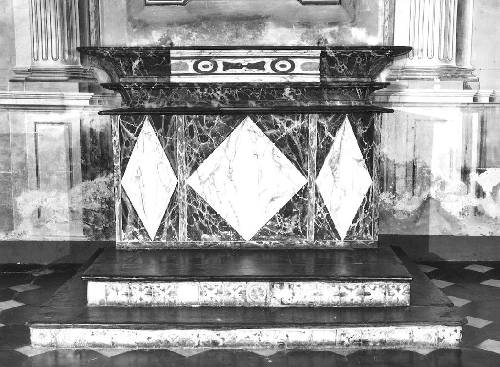 altare, opera isolata - PRODUZIONE GENOVESE (sec. XIX)