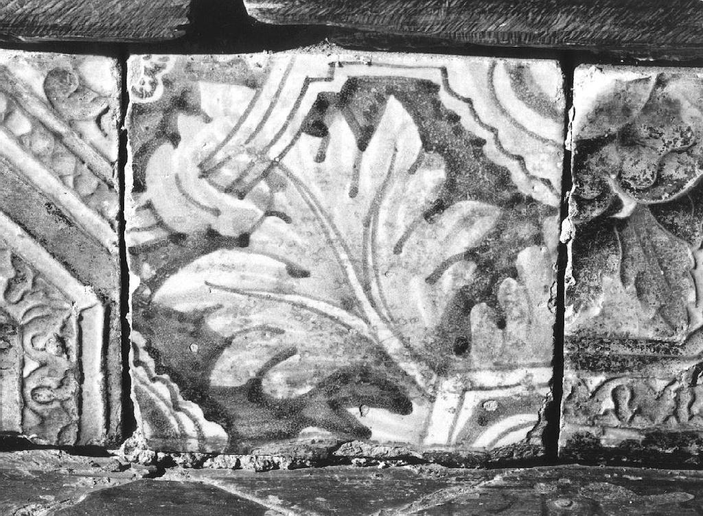 piastrella, serie - PRODUZIONE LIGURE (secc. XVI/ XVII)