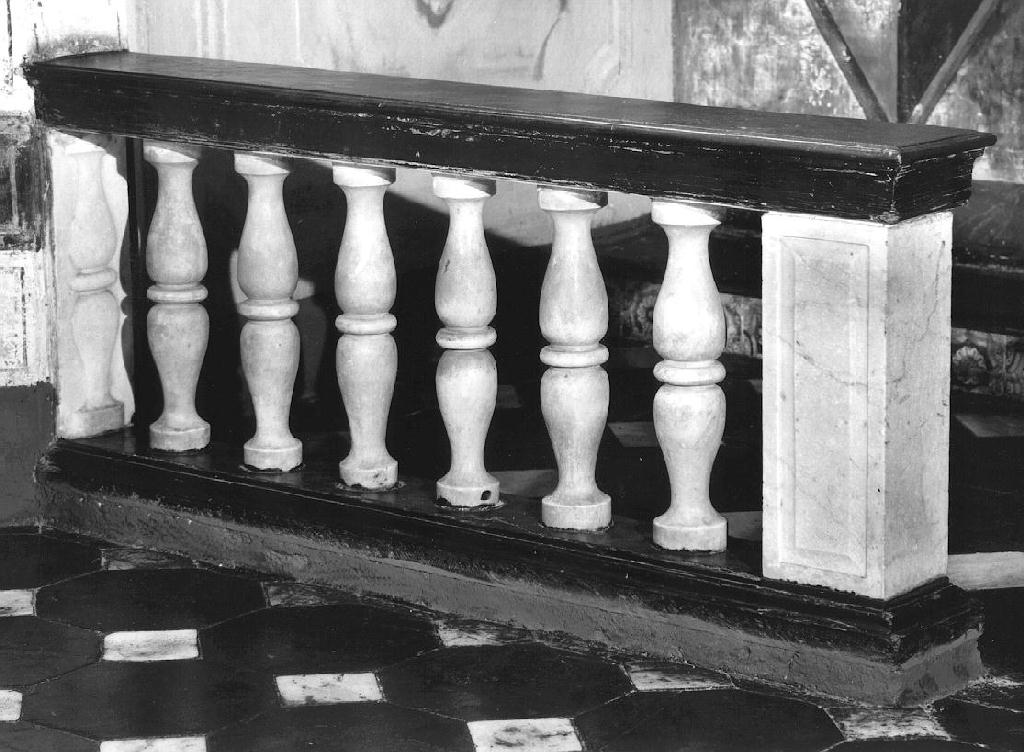 balaustrata, insieme - PRODUZIONE GENOVESE (sec. XVI)