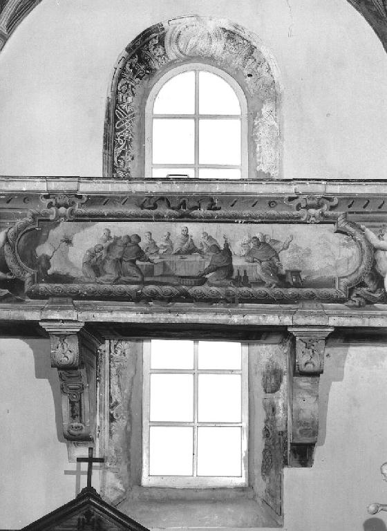 motivi decorativi a candelabra (dipinto, elemento d'insieme) - ambito genovese (sec. XVI)