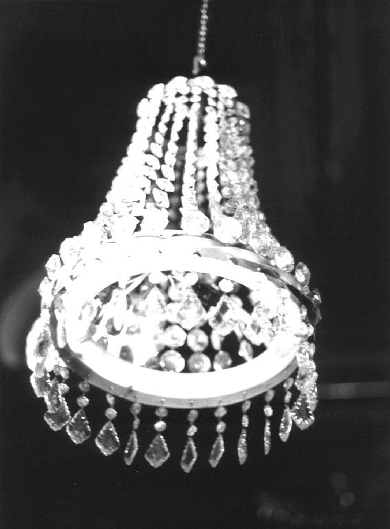 lampadario, serie - produzione italiana (prima metà sec. XX)