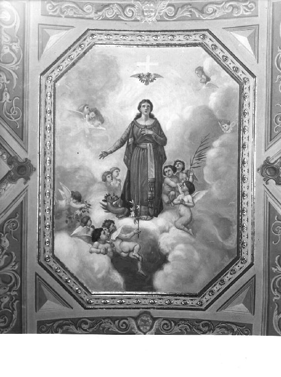 Santa Margherita d'Antiochia (dipinto, opera isolata) di Moltedo (sec. XIX)