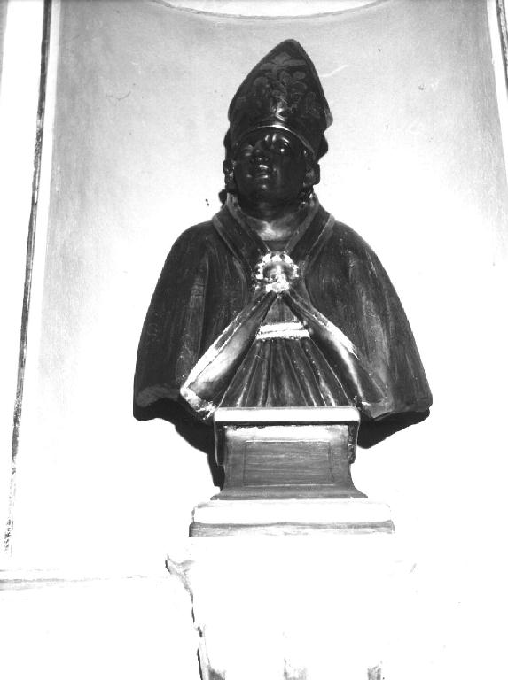VESCOVO (reliquiario - a busto, serie) - bottega ligure (seconda metà sec. XIX)