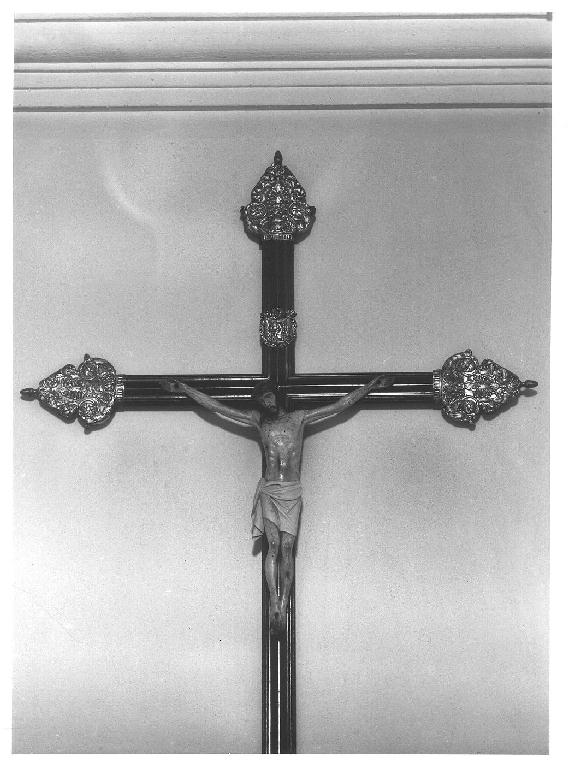 CRISTO MORTO (crocifisso, opera isolata) - PRODUZIONE LIGURE (prima metà sec. XIX)