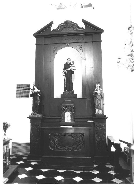 altare, opera isolata - PRODUZIONE LIGURE (sec. XX)